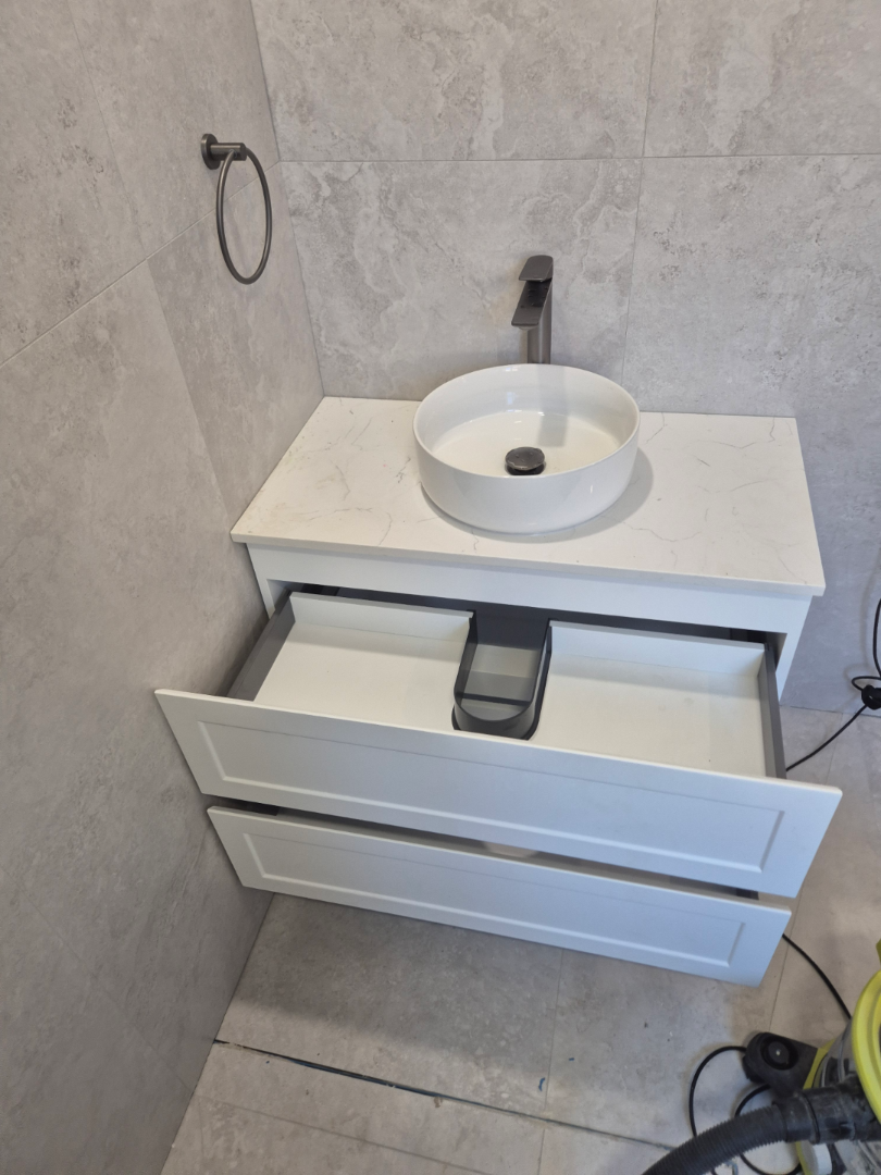 Bathroom Fit-Off Cecil Hills Vanity installations
