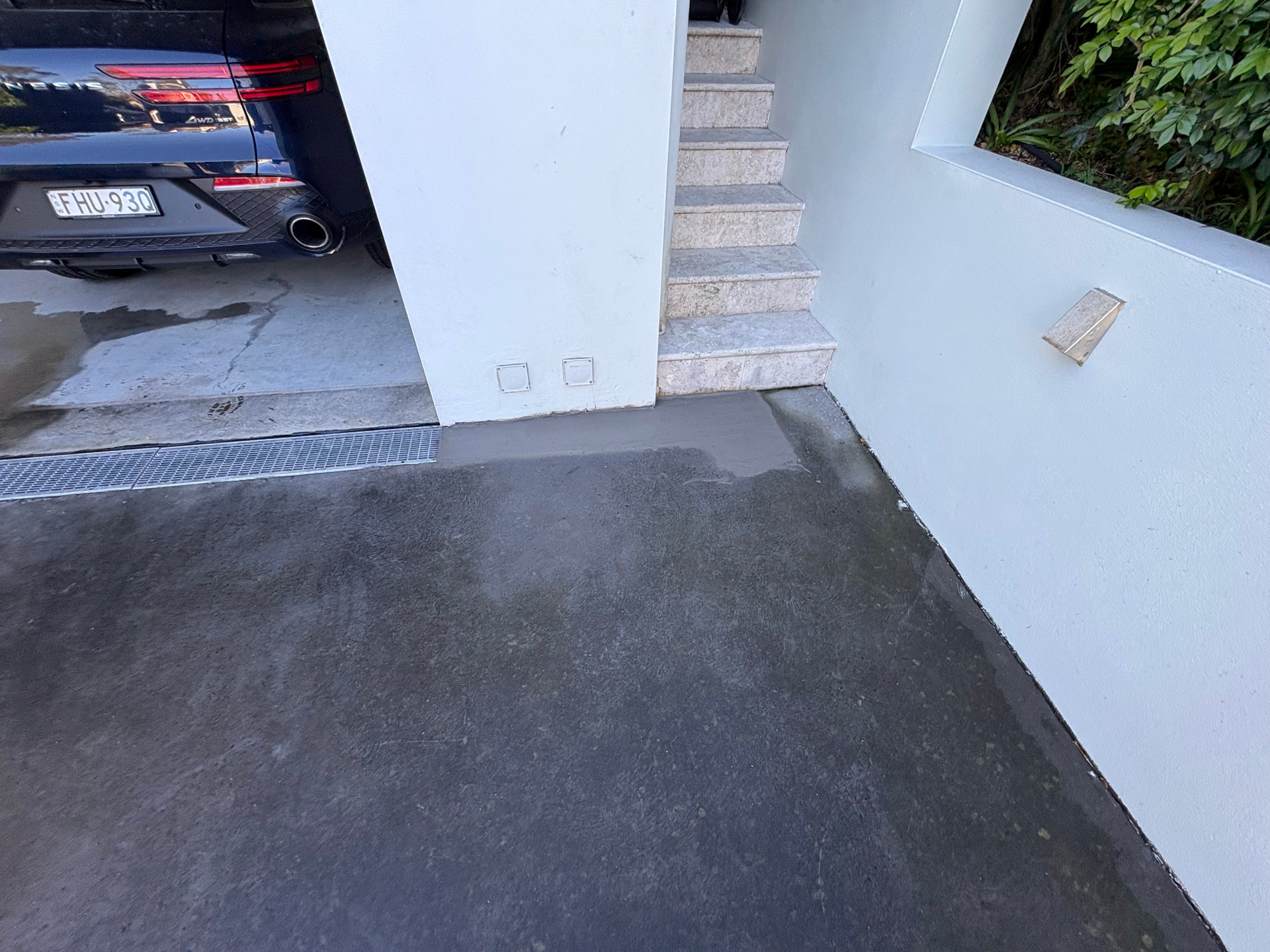 Channel drain in seaforth Sydney NSW