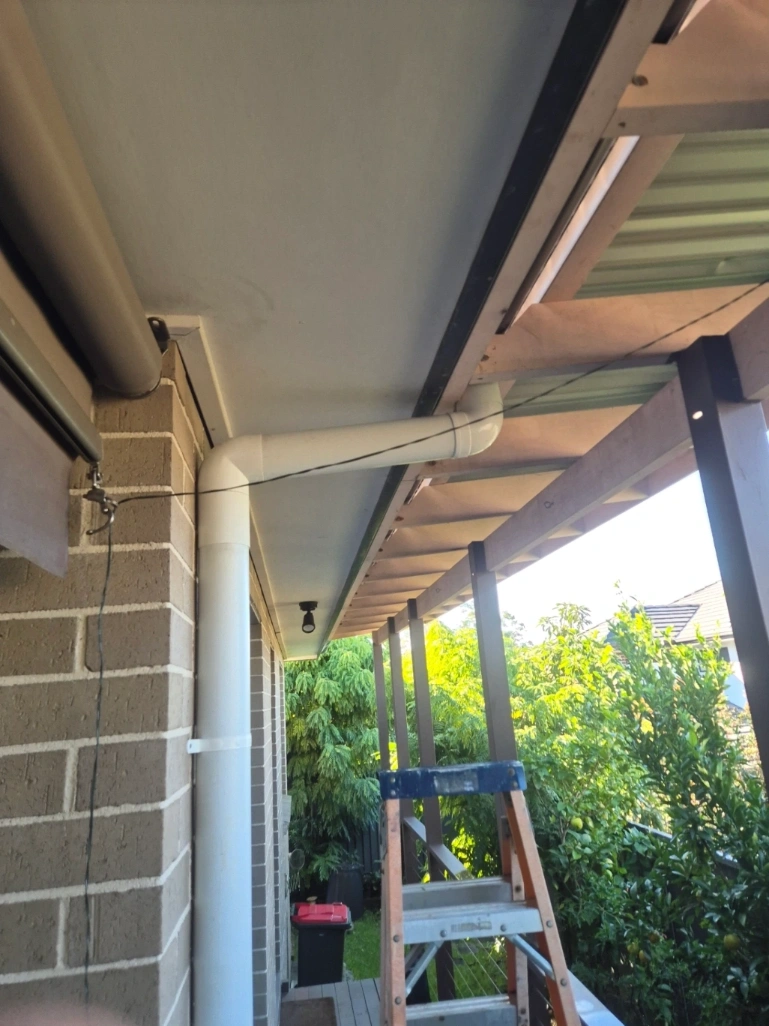 Downpipe installation in North Kellyville