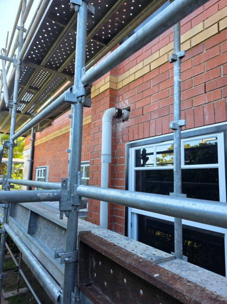 Stormwater drain relocation