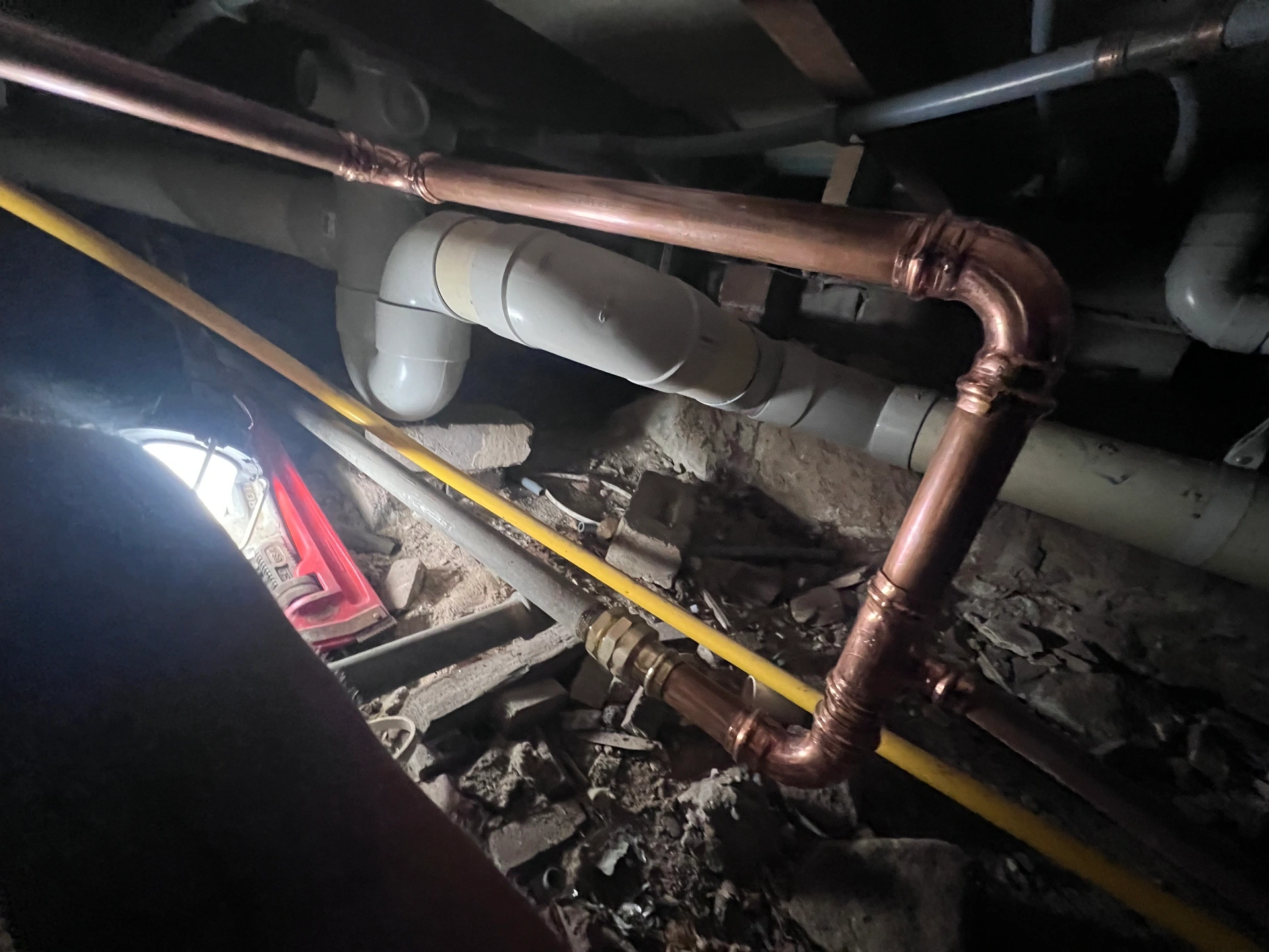 Pipe replacement project