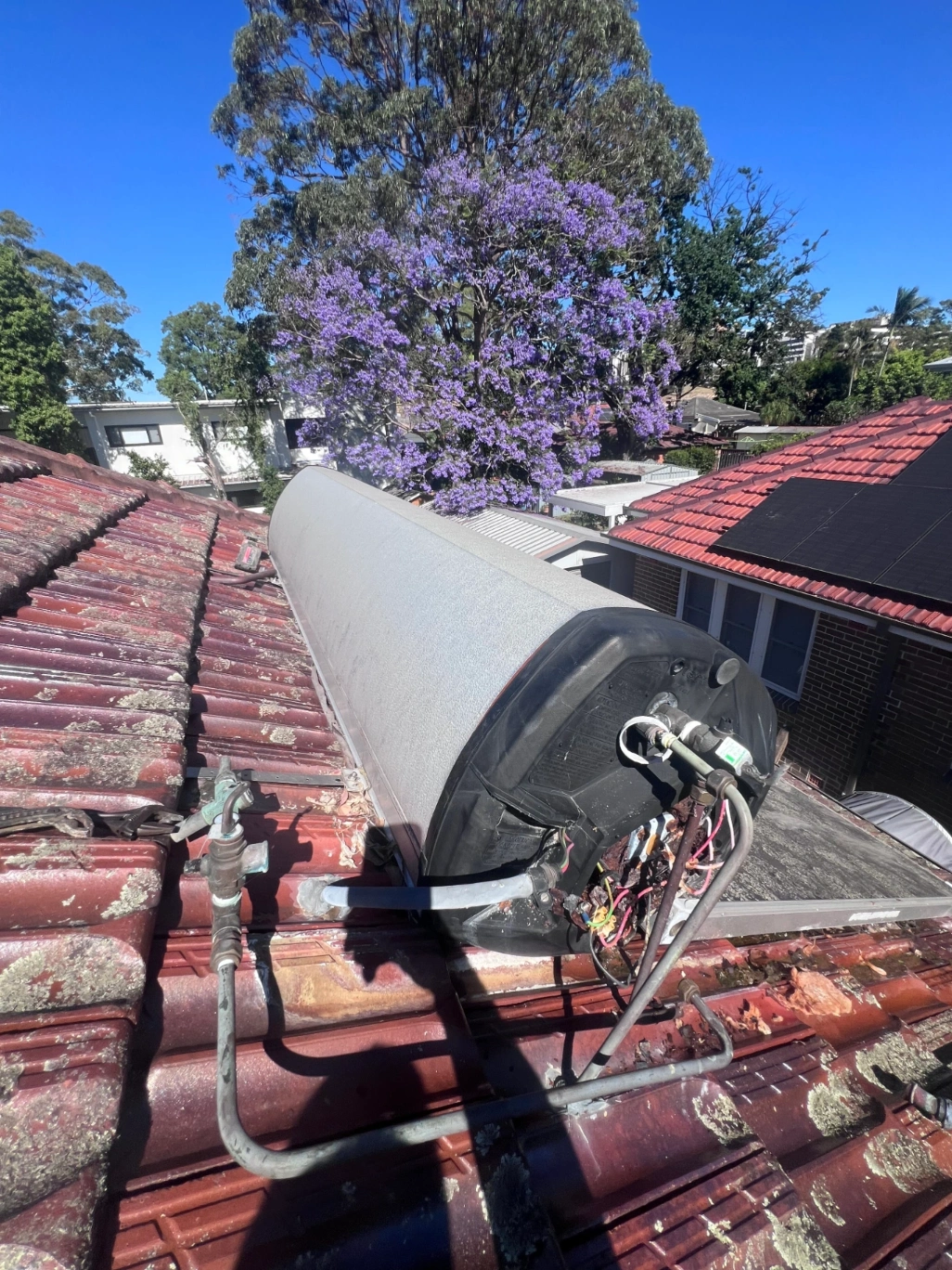 Hot Water System Replacement & Solar Removal – Melrose Park