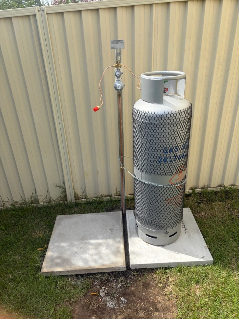 LPG Bottle Station Installation & Gas Appliance Connection – Quakers Hill