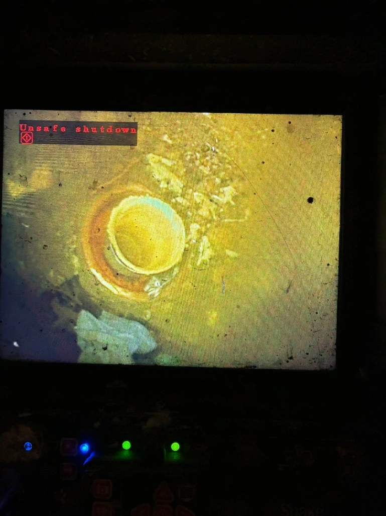 Drain Camera Screen