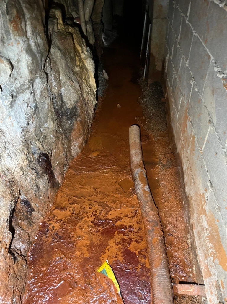 Underground stormwater drain