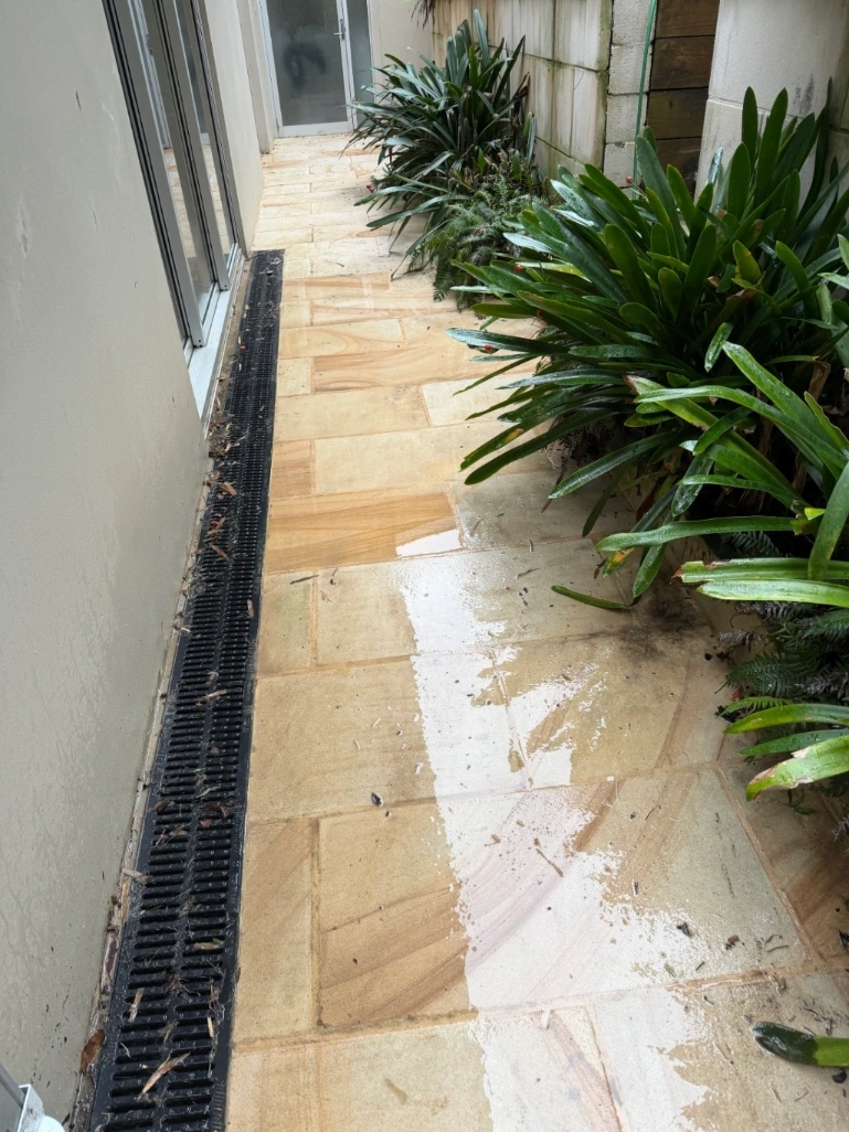 Channel drain