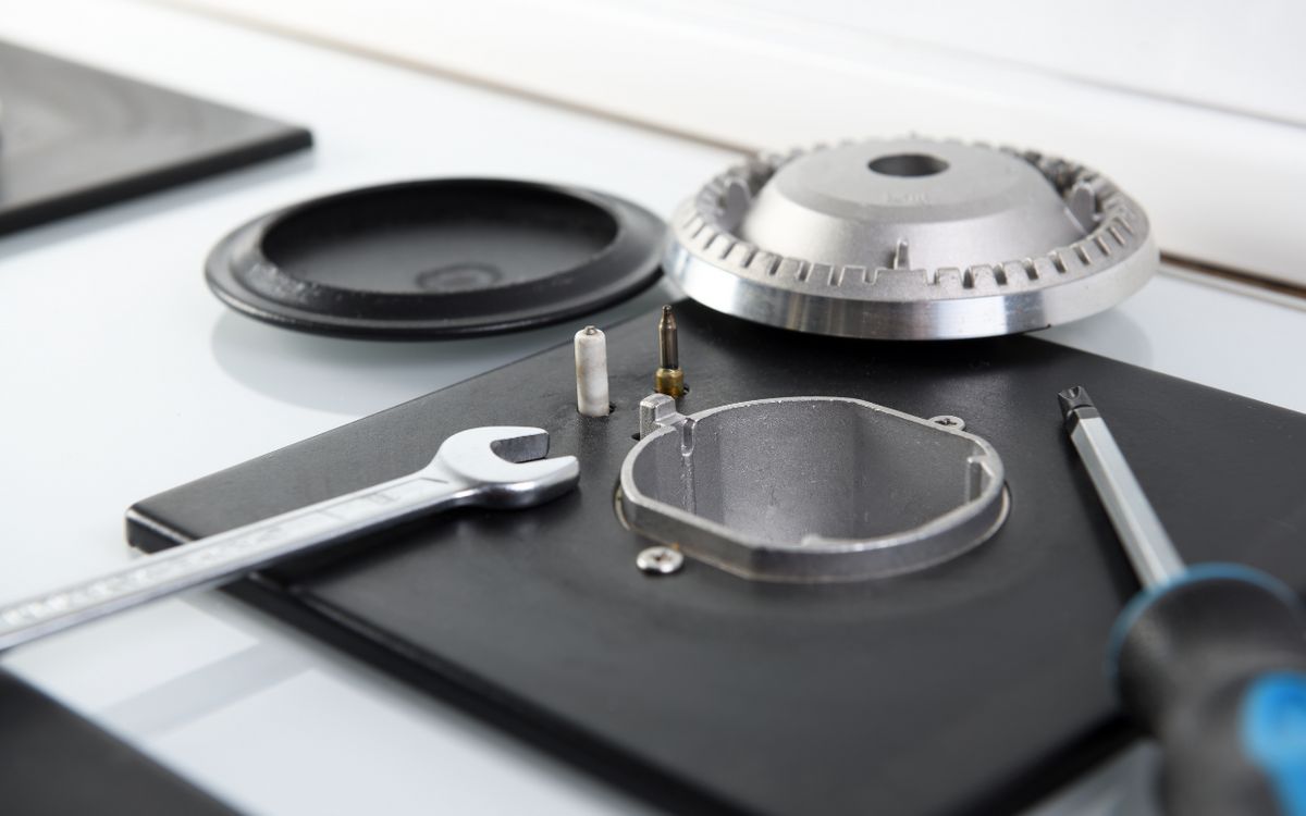 Gas cooktop repairs