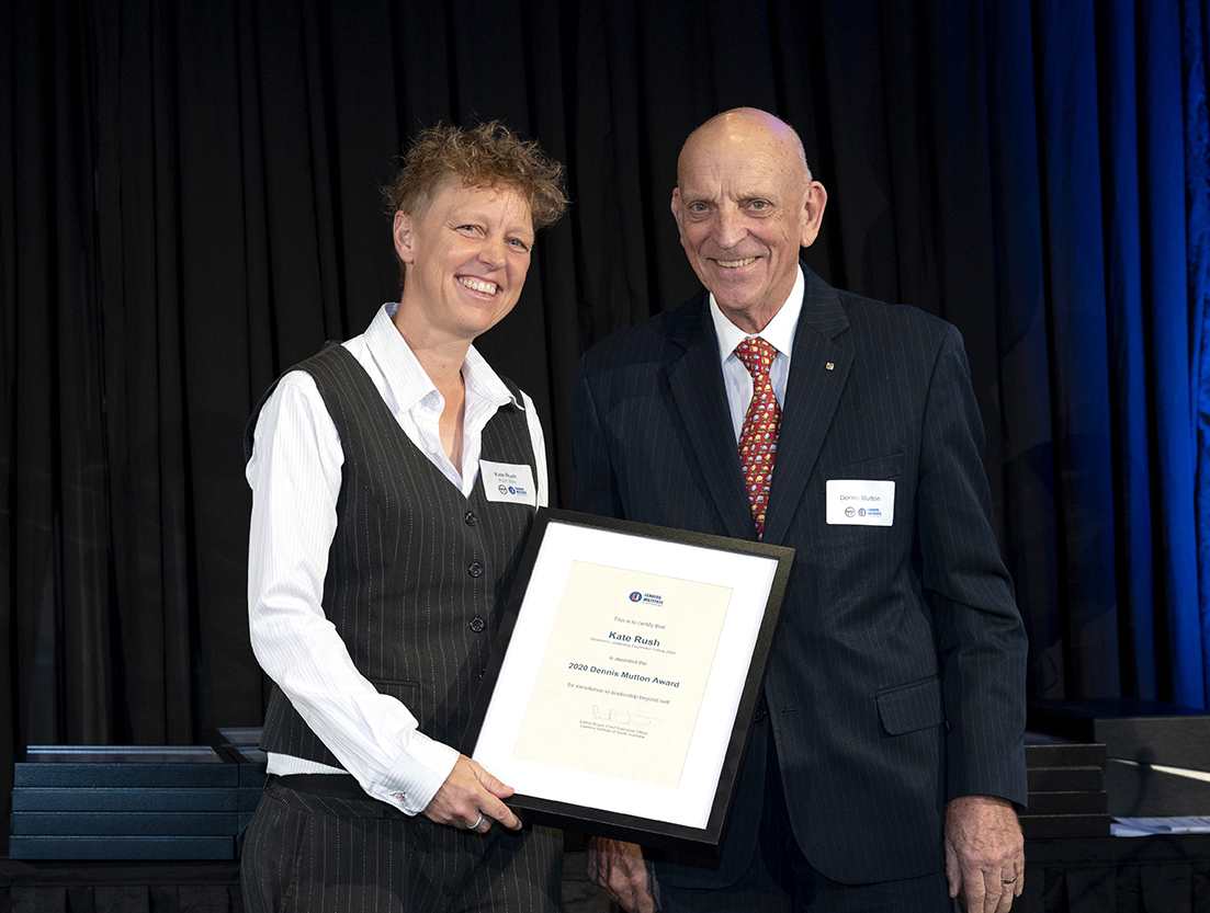 Kate Rush FGLF 2009 with Dennis Mutton