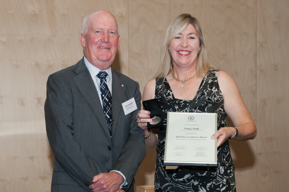 Colin Dunsford AM with Tracy York