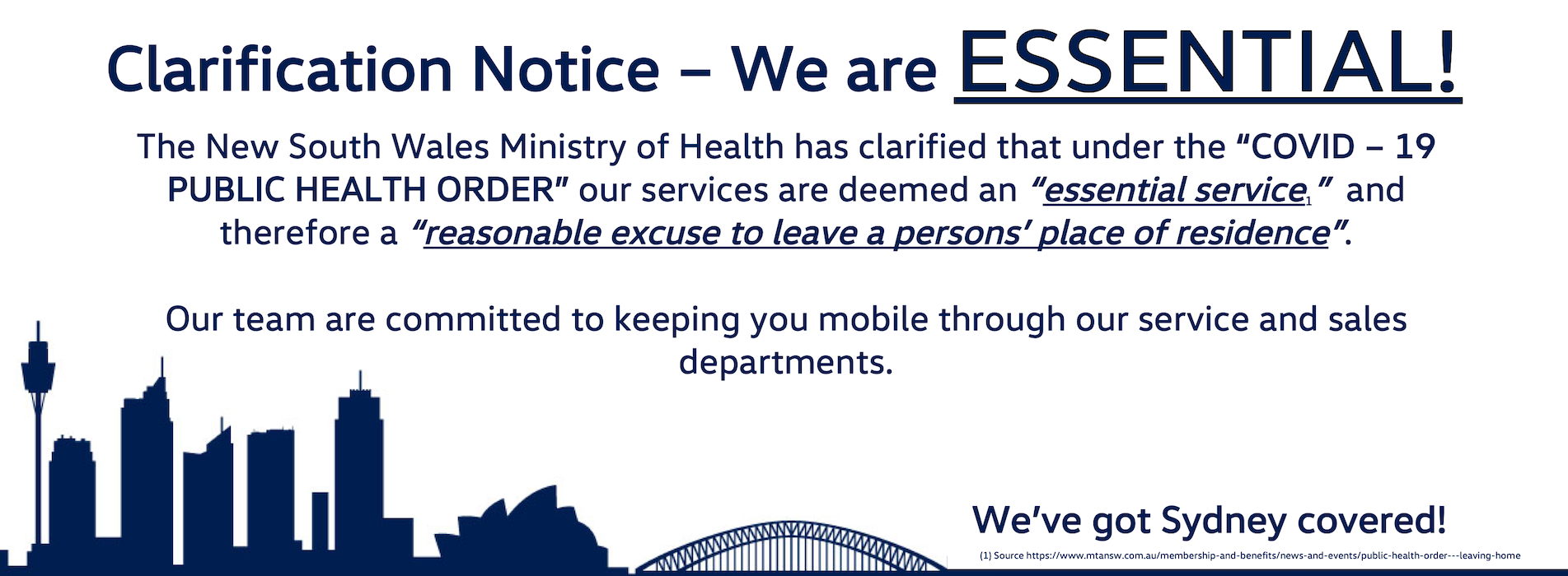 Essential Services