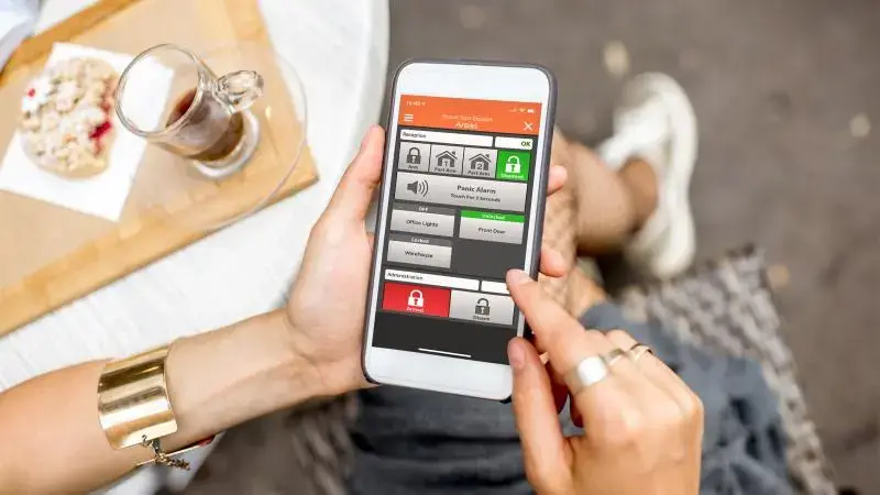 Bosch alarm system self monitoring via smartphone