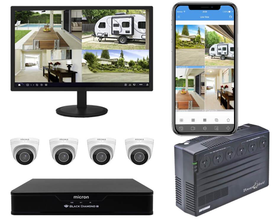 Micron security camera system