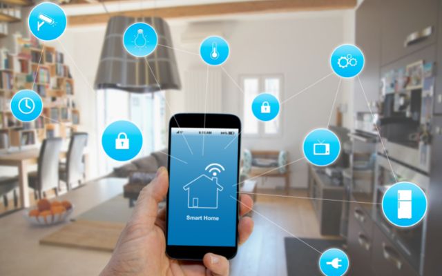 Control your Smart Home via your smartphone Smart Home control via smartphone