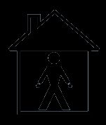 Lone Resident in a house