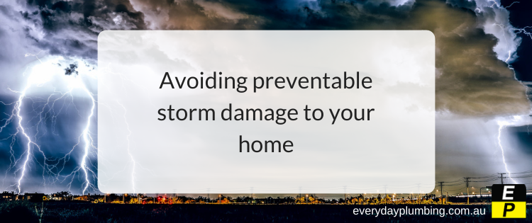 Avoiding preventable storm damage to your home