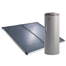 Solar hot water system