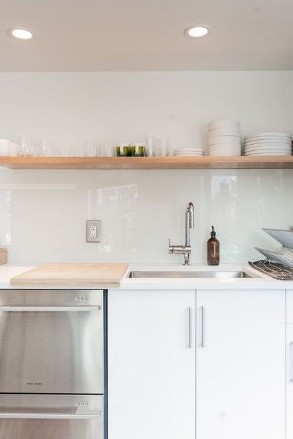 Dishwasher in kitchen