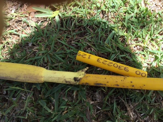 Faulty Gas Pipe Faulty Gas Pipe