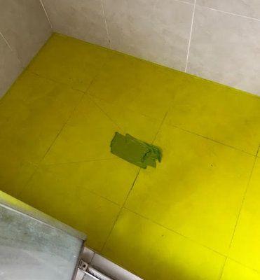 Waterproof testing with dye Waterproof testing