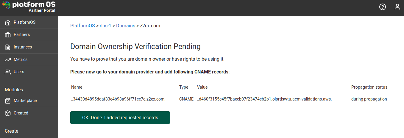 Ownership verification