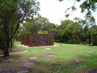 Caloundra Cemetery ashes wall