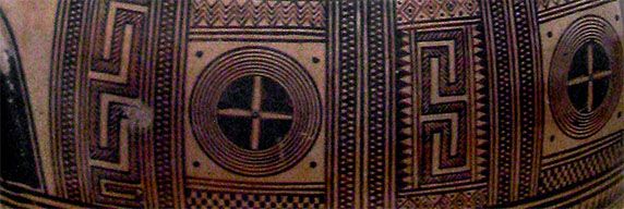 Greek Urn Designs 850 BC