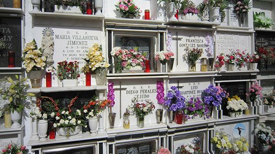 Urn Wall in Spain