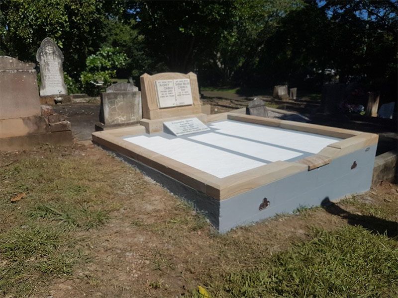 Restored Headstone Restored Headstone
