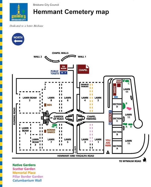 Hemmant Cemetery Map - BBC Hemmant Cemetery Map - BBC