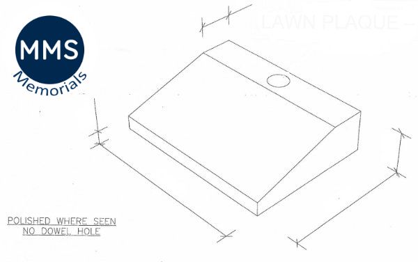 Lawn Plaque design b3