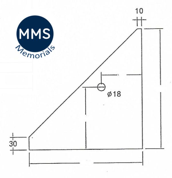 Lawn plaque design b5