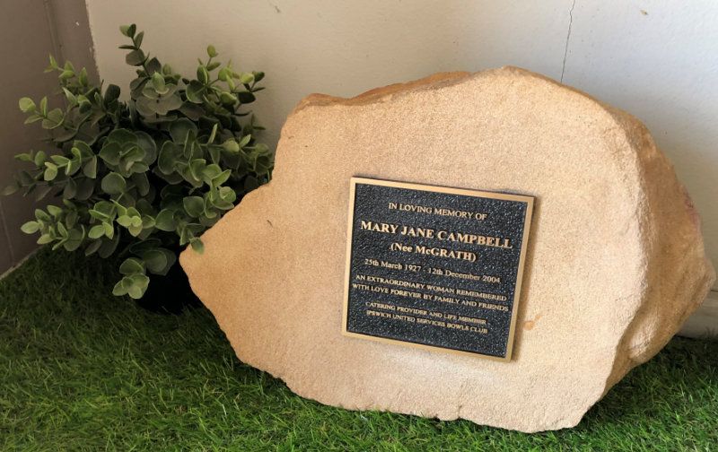 Bronze Pet Memorial Plaque