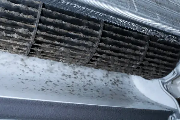 extremely dirty air conditioning filters