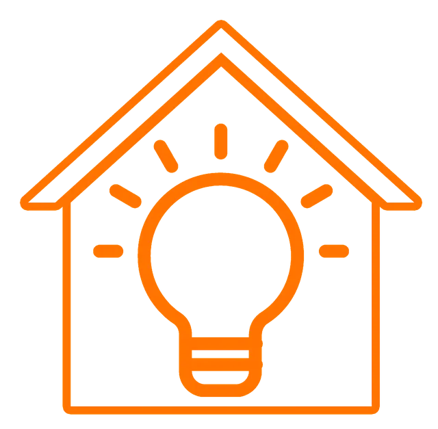House with light bulb icon