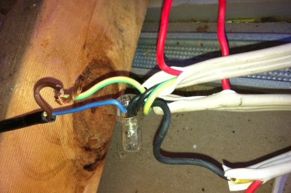 Faulty wiring