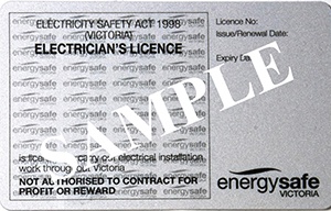 Victorian Electrician Licence