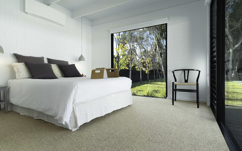 Carpet in a bedroom