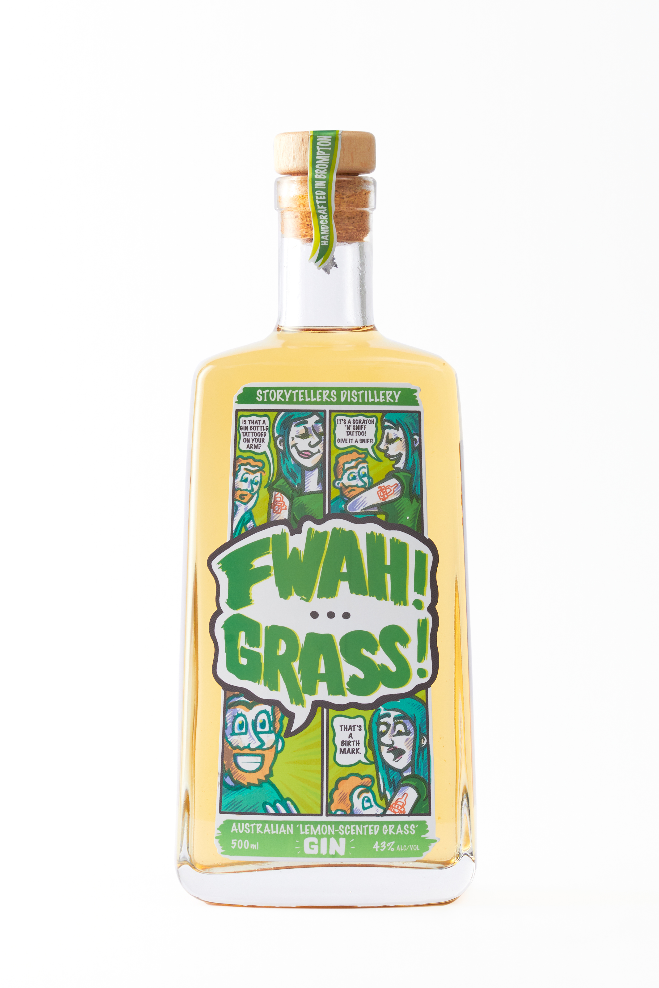 FWAH! GRASS! Lemon-Scented Grass Gin