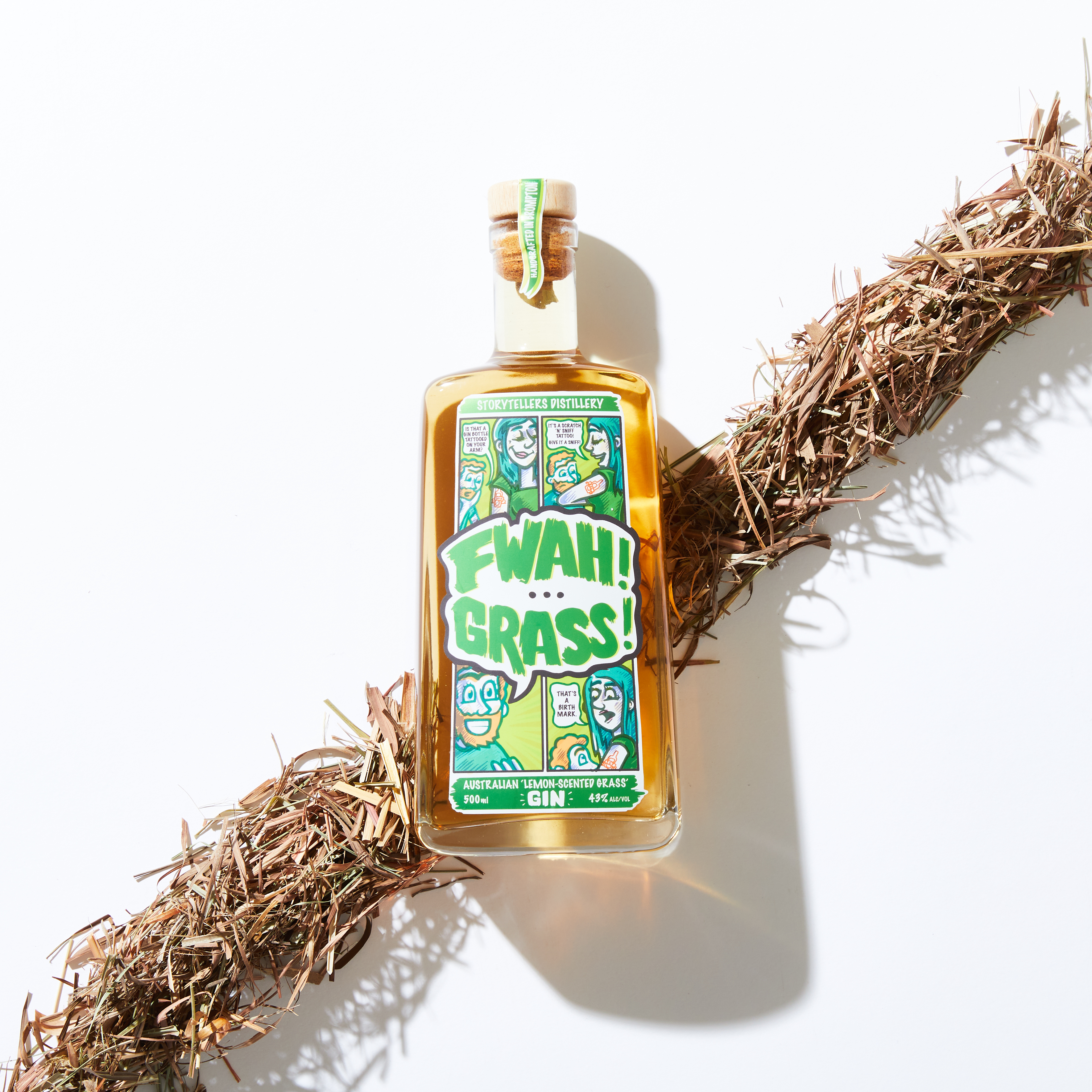 FWAH! GRASS! Lemon-Scented Grass Gin Image 2