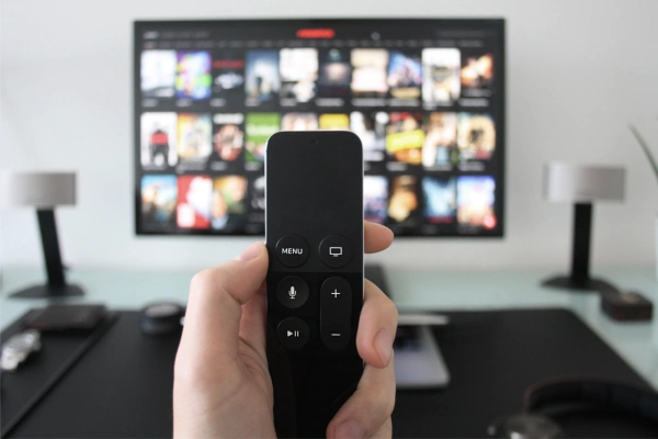 TV with remote
