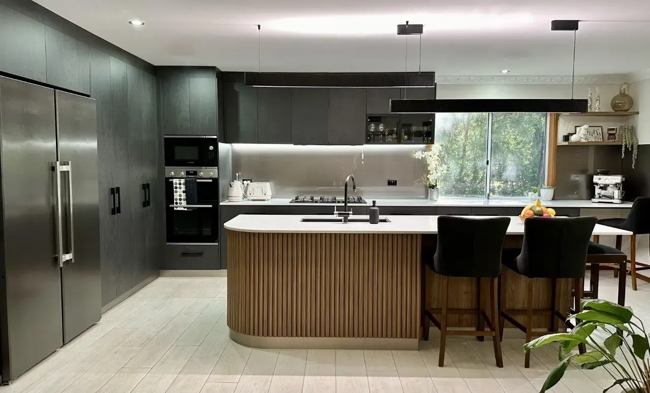 Kitchen renovation example