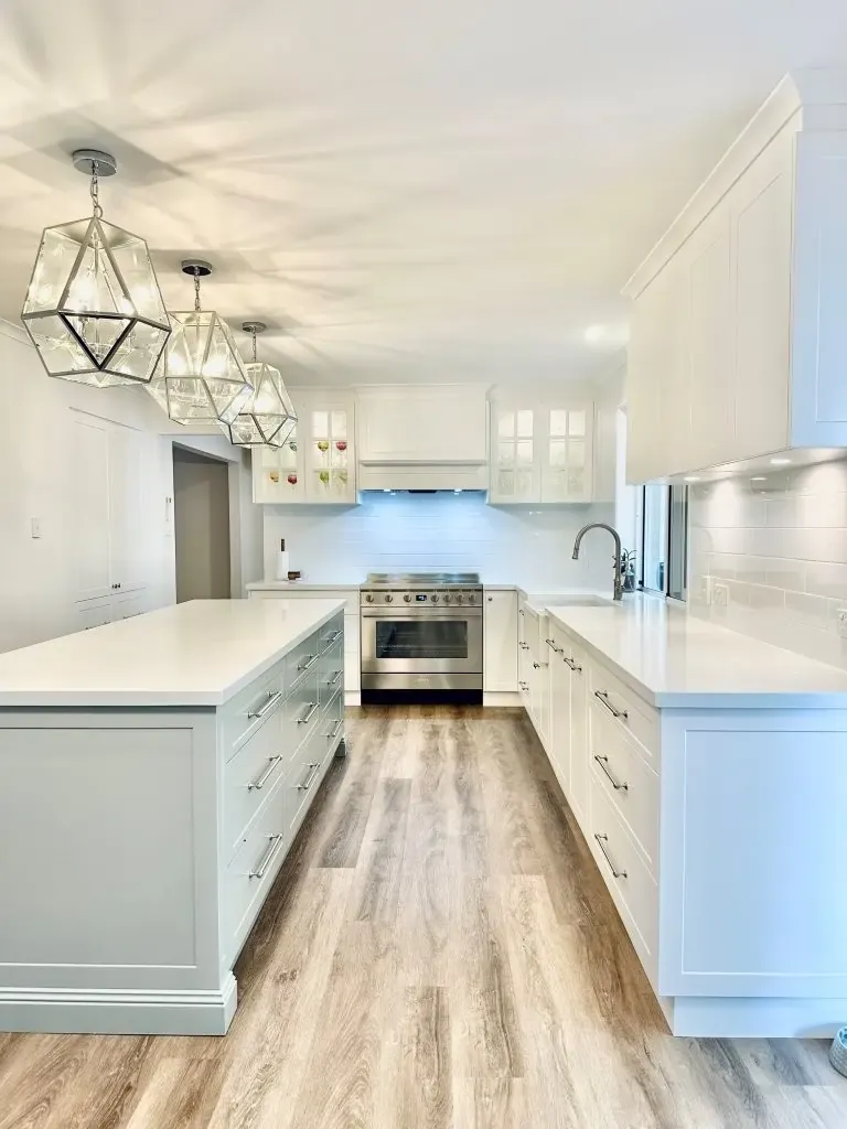 Closed Kitchen Example with Haddon Kitchens