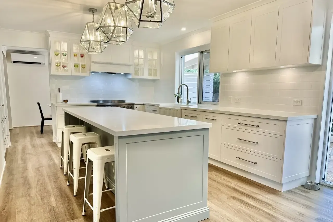 Kitchen renovation example