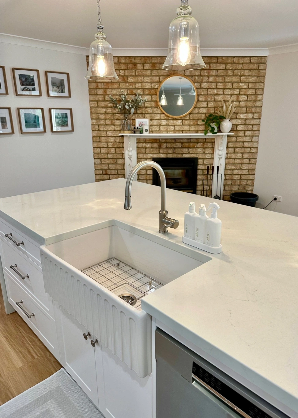 Kitchen renovation example