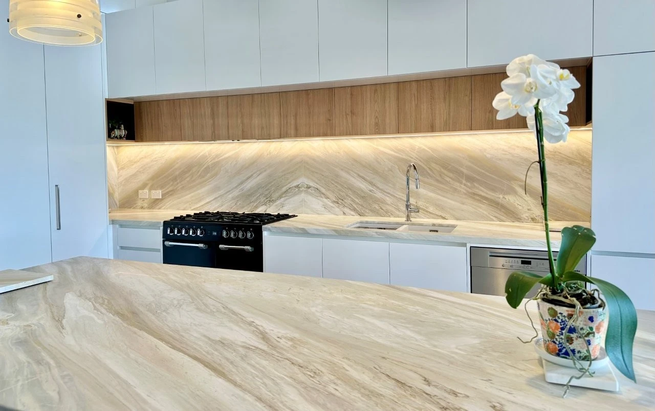 Kitchen renovation example