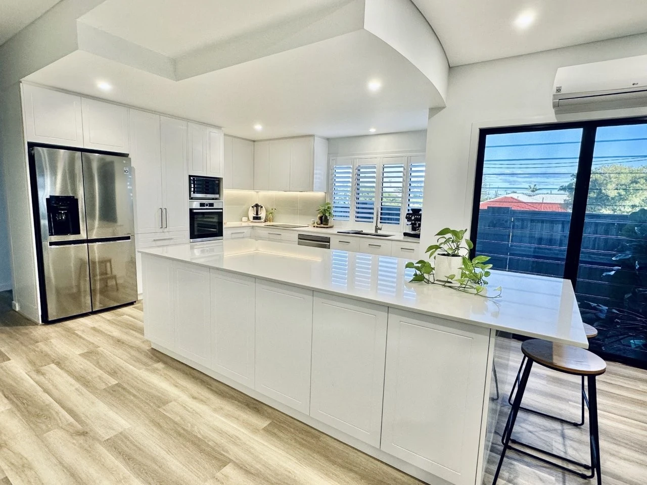 Kitchen renovation example