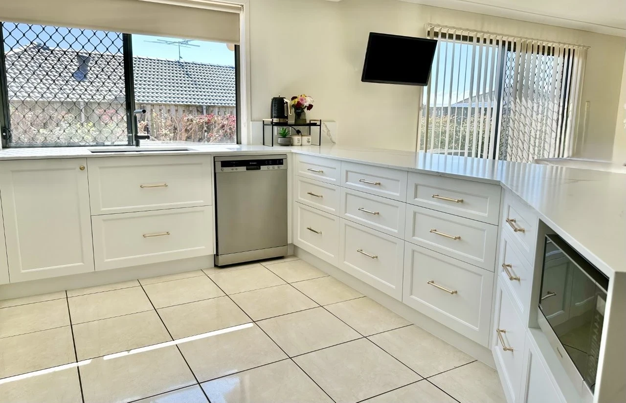 Kitchen renovation example