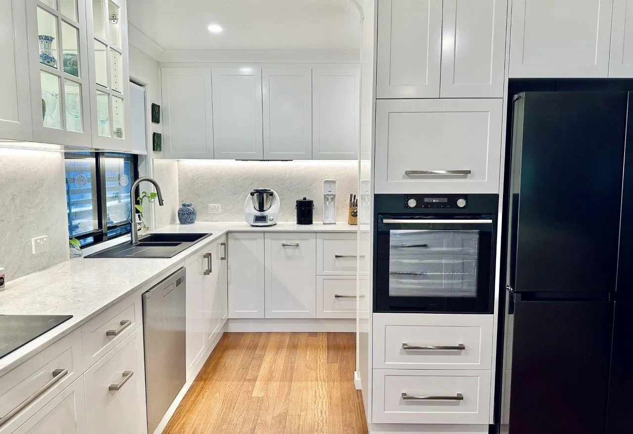 Kitchen renovation example