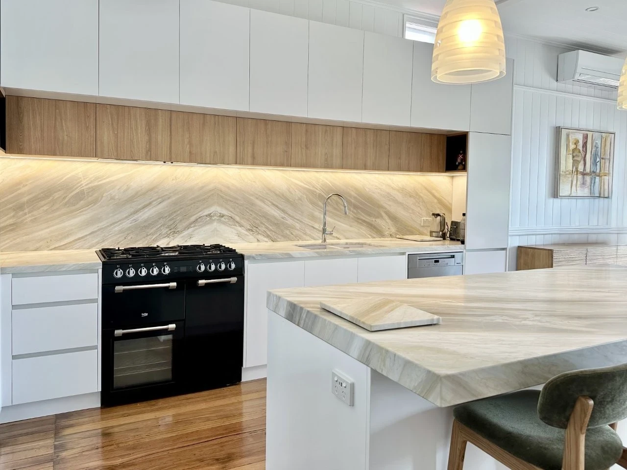 Kitchen renovation example