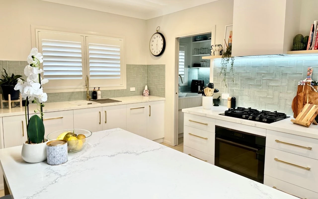 Kitchen renovation example